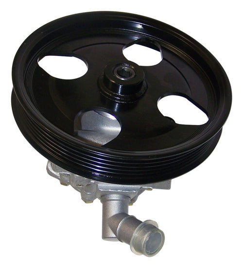 Power Steering Pump Crown Automotive Steering, black silver
