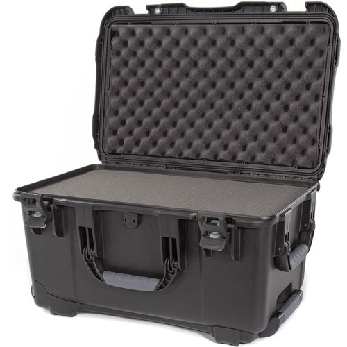 Wheeled Nanuk Series 938 Lightweight NK-7 Resin Waterproof Hard Case with Foam Insert, Black