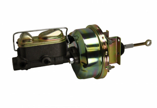 7 Inch LEED BRAKES Power Brake Booster, 1 Inch Bore Master (Zinc)