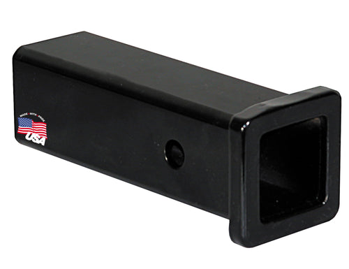 RT25808B Buyers Products 2 Inch Black Receiver Tube, 8 Inch Shank