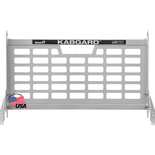 5404927 Buyers Products Kabgard Headache Rack W/Mounting Kit for Dual-Wheel Service Body Trucks, 49 Inch, White Gloss Finish, Service Body Headache Rack Kit