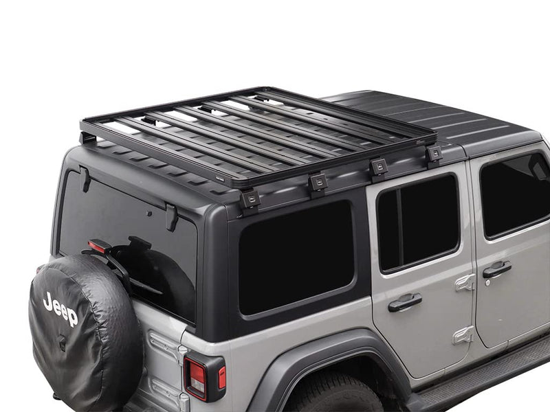 Slimline II Front Runner 1/2 Roof Rack Kit Compatible with Jeep Wrangler 4xe (2021-Current)
