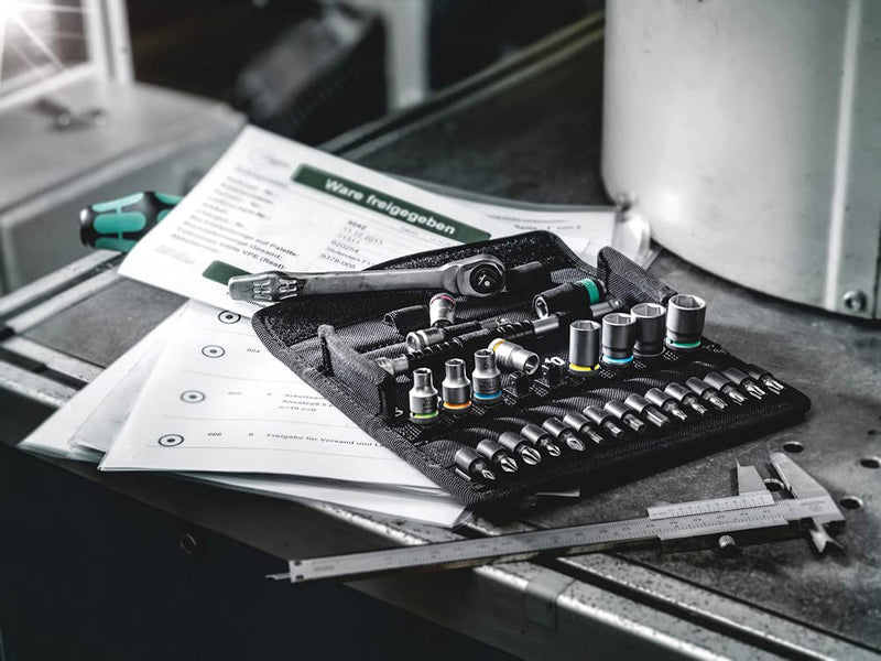 7 8100 SA Metal 1/4 28 PC Square Metric