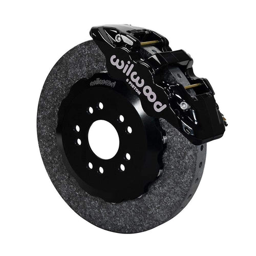 14.00" C/SiC Rotor,AERO6 Dynamic Front Kit,Red