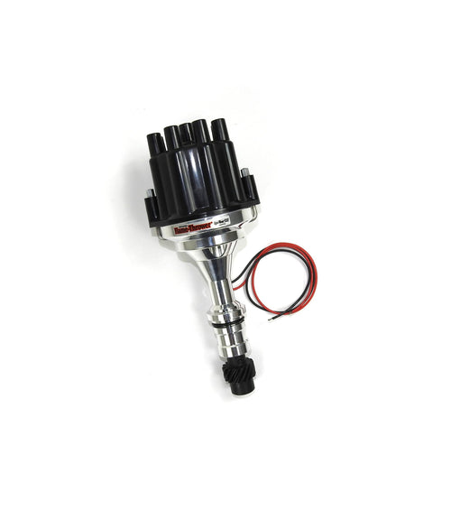 Billet Distributor Pertronix D7210800 (I3 Marine Olds Black Cap)