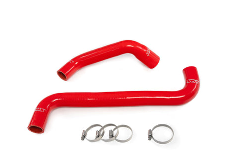 HPS Red Silicone Radiator Hose Kit Compatible for Coolant OEM Replacement 2005-2008 Chevy Corvette LS2 6.0L LS3 6.2L LS7 7.0L V8, 57-1277R-RED