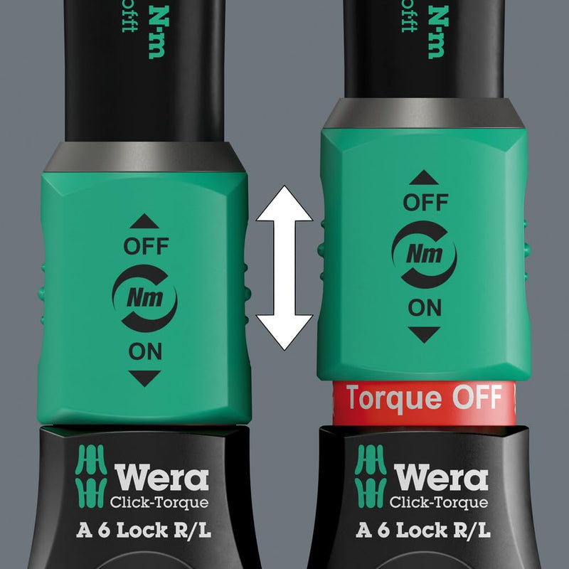 CLICK-TORQUE LOCK Wera Tools A6 R/L