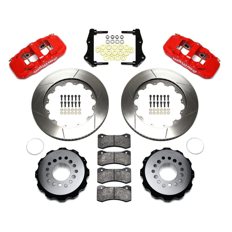 Red AERO4 Rear Kit,14.25"
