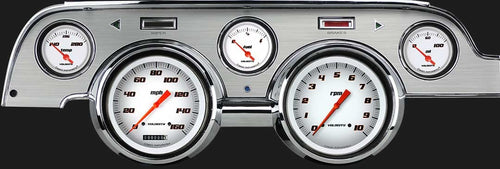 Velocity White Series Classic Instruments MU67VSWBA Gauge Package