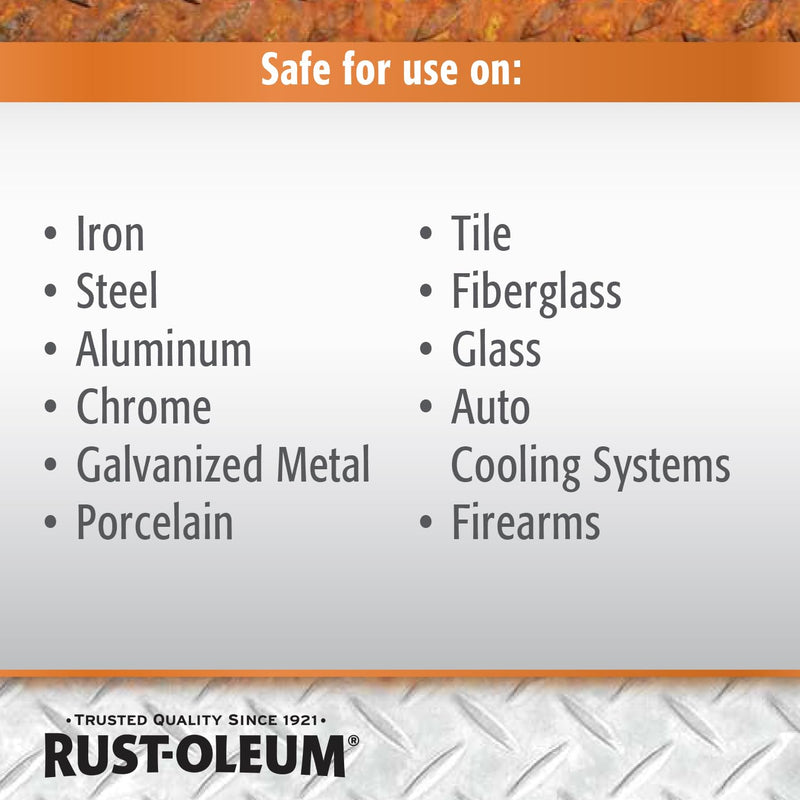 Rust-Oleum Rust Reformer Stops Rust Spray, 10.25 oz, Black