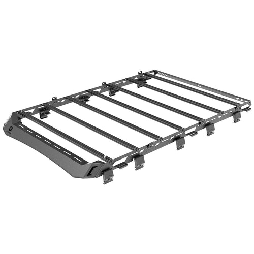 Tyger Auto Roof Rack Platform Style Compatible with 2018-2026 Jeep Wrangler JLU 4 Doors (Not for JKU) | for Models with Hard Top | Cargo Storage Carrier | Paintable Accent Inserts | TG-RR1J33558