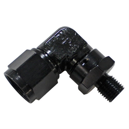 Black Fragola -10AN x 14mm 90 Degree Swivel
