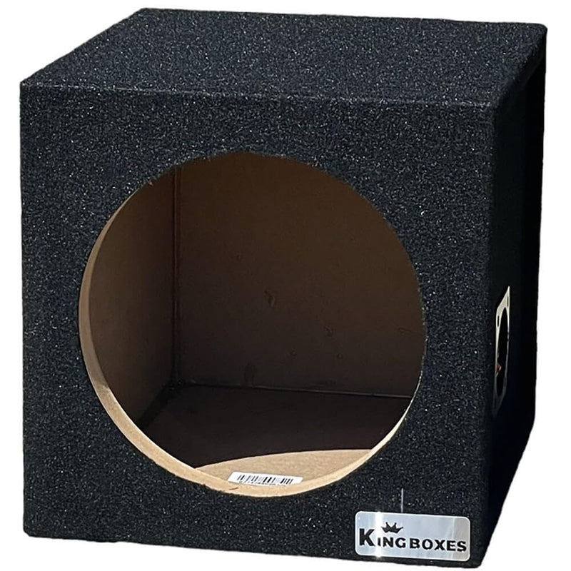 10" King Boxes Universal Carpeted Sealed Subwoofer Box / S10S