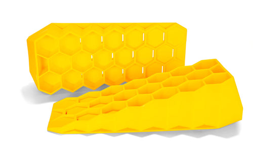 Camco Wedge Leveler Camper/RV - Adds Up to 3.25” of Lift - Features Heavy Duty Lightweight Honeycomb Design - Compatible w/RVs with Parking Brakes - 2-Pack (44580)