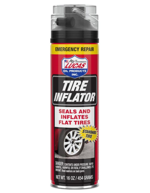 Tire Inflator Lucas Oil 11180 - 16 Ounce (Pack of 12)