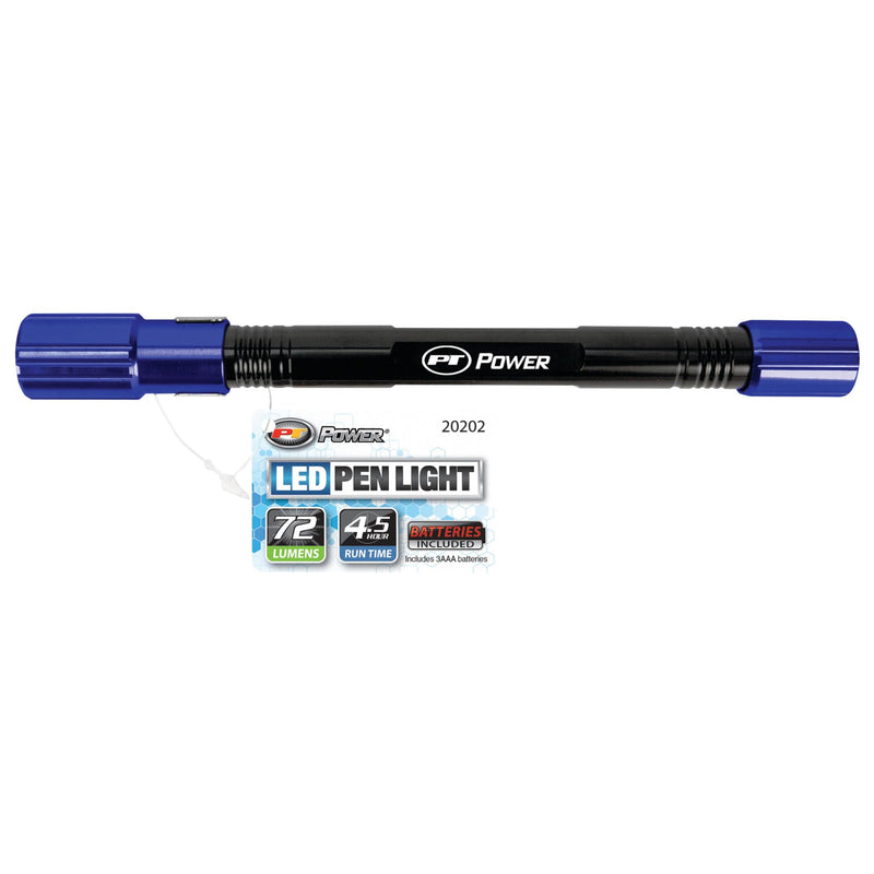 Super Bright Performance Tool 20202 Nichia LED Flashlight with Anodized Aluminum Housing and Pocket Clip, Compact and Durable Design