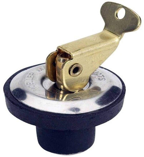Boat Deck and Baitwell Plug Moeller Marine Products (9/16")