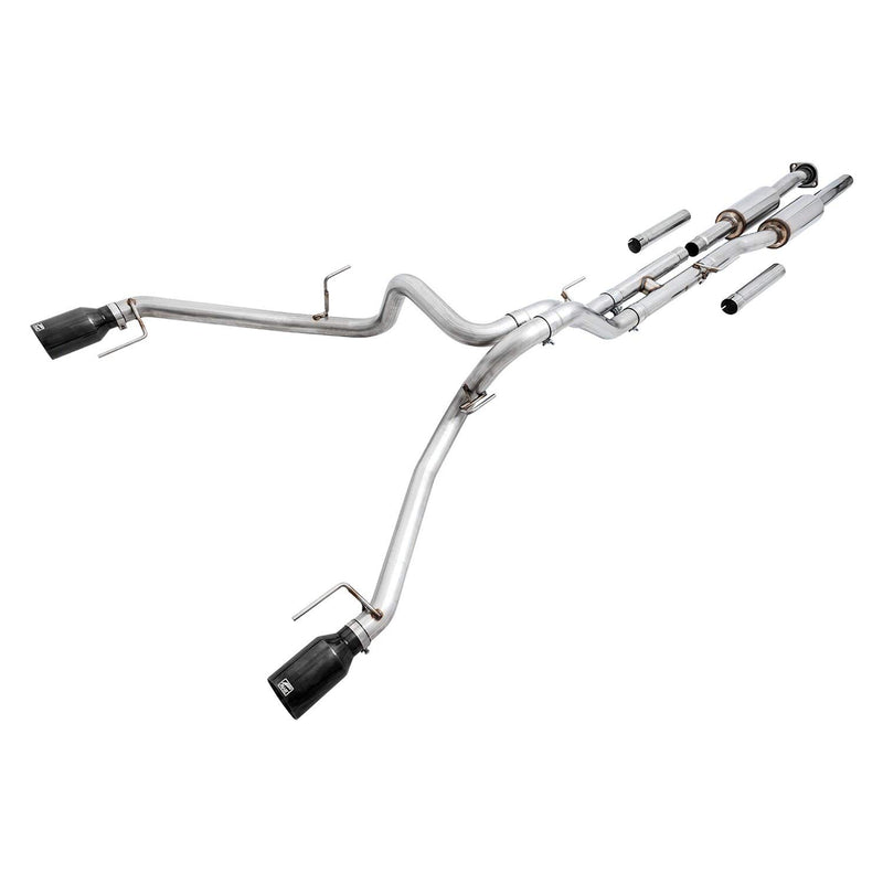 Ford Raptor AWE Tuning 2017+ 0 FG Performance Exhaust System - w/Diamond Black Tips - 3015-33106