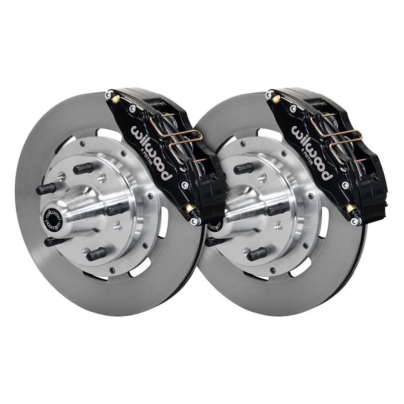 Front Hub Kit DP6A,12.19",Drilled,Red