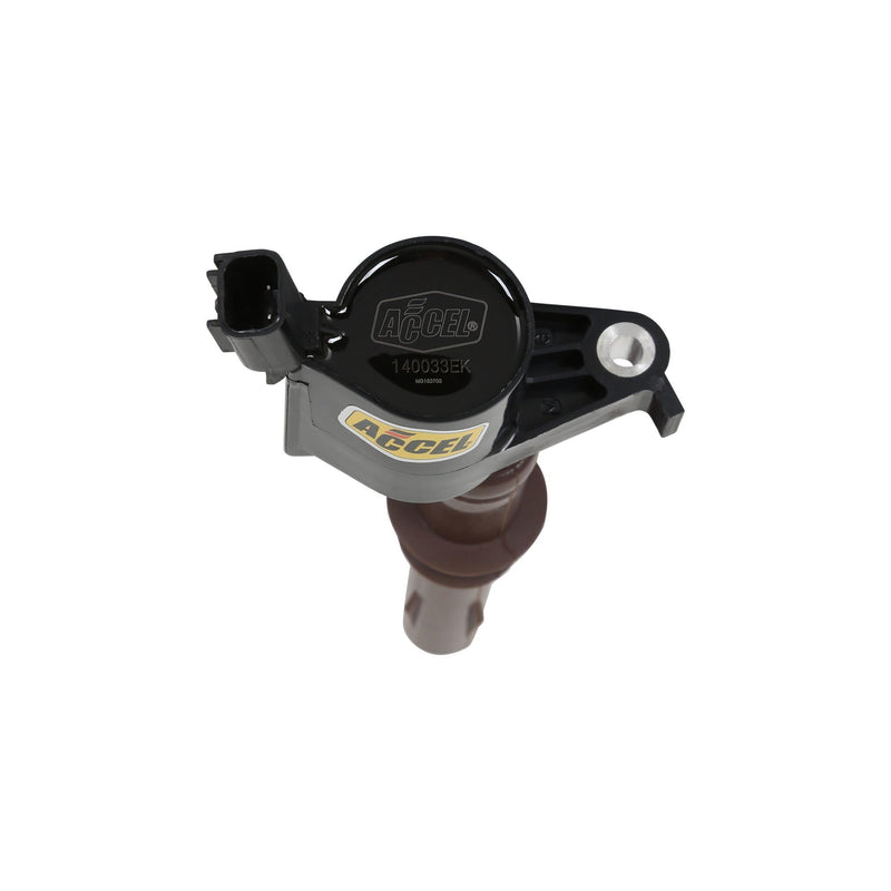 SuperCoil ACCEL 140033EK-8 Ignition Coil - Black, 8-Pack