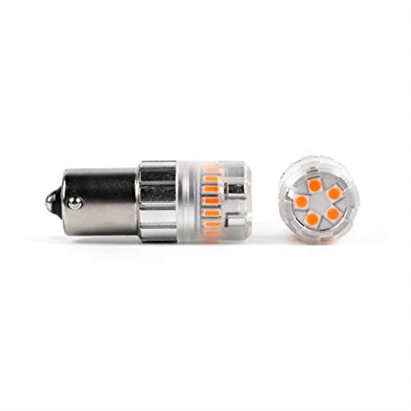 Arc Lighting 1156 Amber 3116A Super Bright 360degree diffused lens