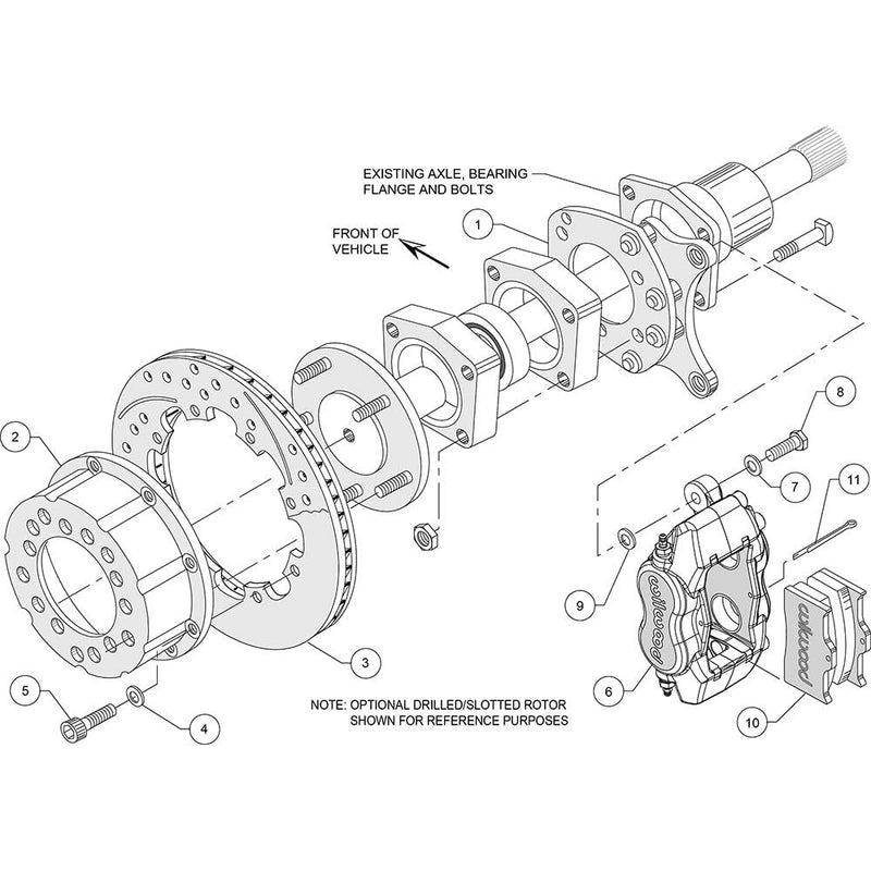 Red FDLI P/S Rear Kit