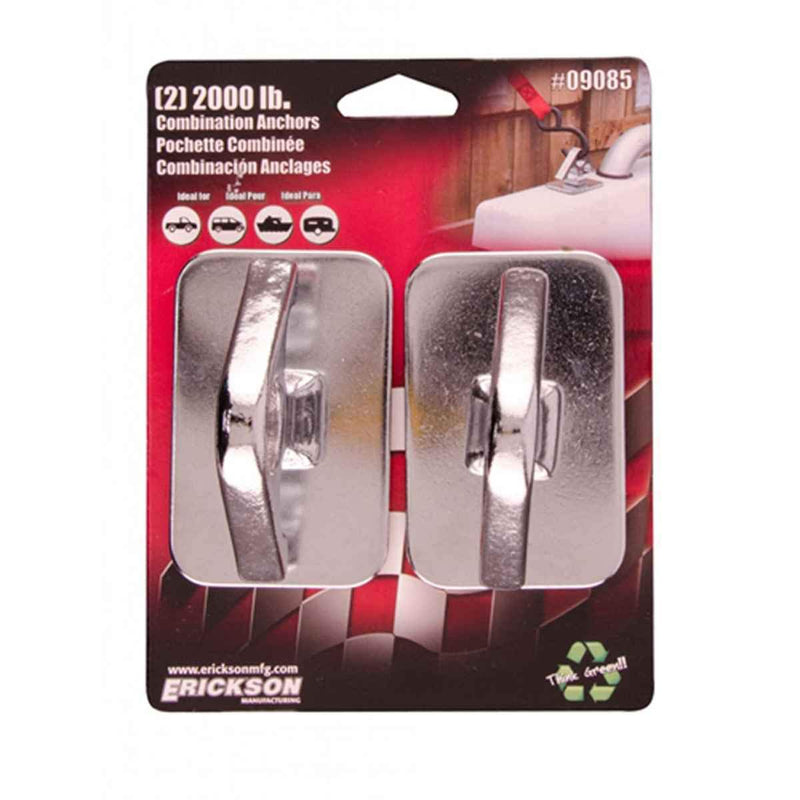 2000 Lb. Chrome Combination (9085) - Erickson Manufacturing, Qty 2