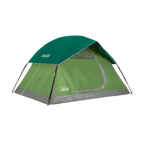 Sundome Coleman 2-Person Tent with Rainfly, Weatherproof Tent Sets Up in 10 Mins