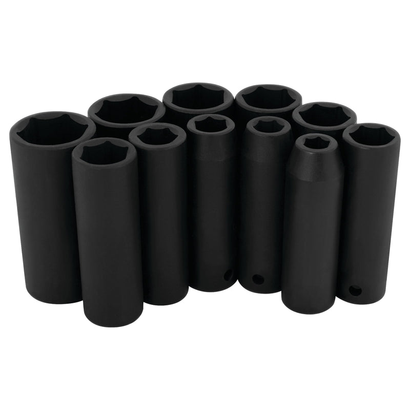 M590DB Performance Tool 11pc 1/2-Inch Drive SAE Deep Wall Impact Socket