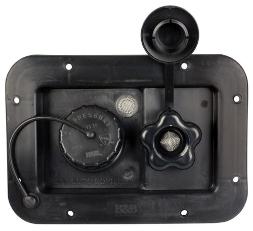 B&B Molders, City/Gravity Water Fill Dish 94223 with Plastic Check Valve – Black, Leak-Tested UV-Stable Acrylonitrile Construction, OEM Replacement – Made in USA