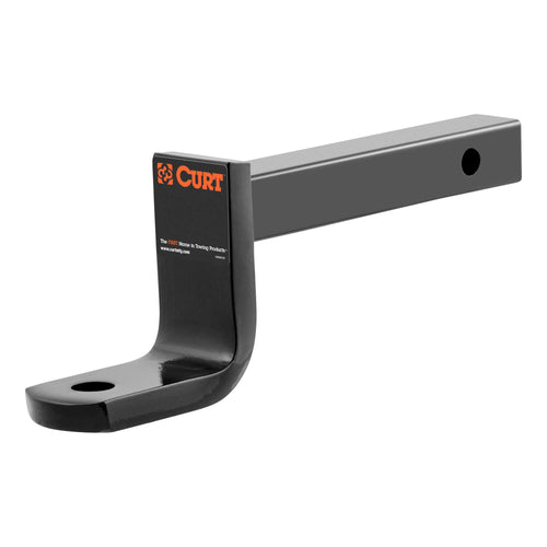 CURT 45016 Trailer Hitch Ball Mount Class 2, Fits 1-1/4-Inch Receiver, 3,500 lbs, 3/4-Inch Hole, 3-1/4-Inch Drop, 2-5/8-Inch Rise
