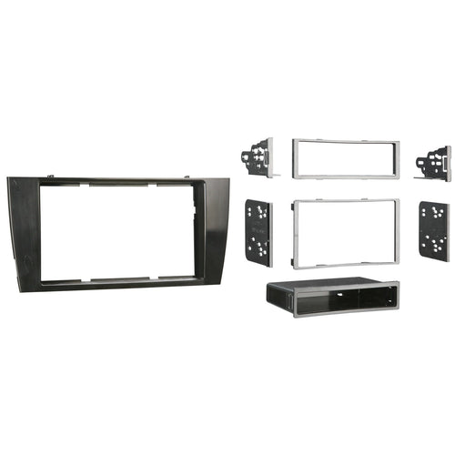 Metra Electronics 99-9501B Installation Dash Kit for Single or Double DIN Select 2001-2008 Jaguar X-Type and S-Type Vehicles