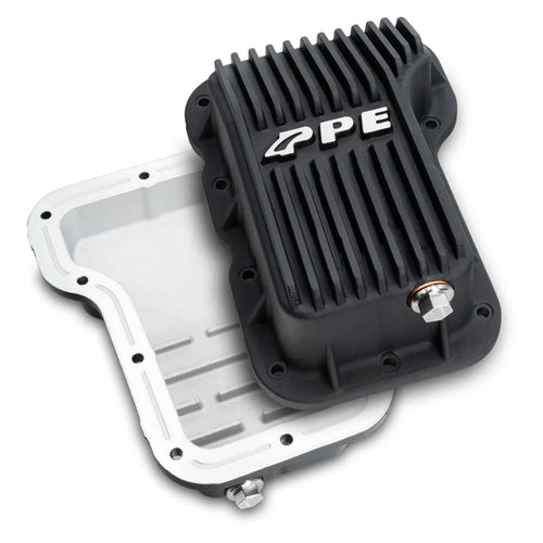 Heavy Duty PPE Cast Aluminum Oil Pan (Black) 214053020 Compatible for 2018+ Jeep Wrangler JL/JT 2.0L or 2019+ Jeep Cherokee 2.0L
