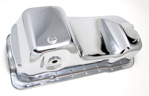 Chrome Trans-Dapt Oil Pan 9754