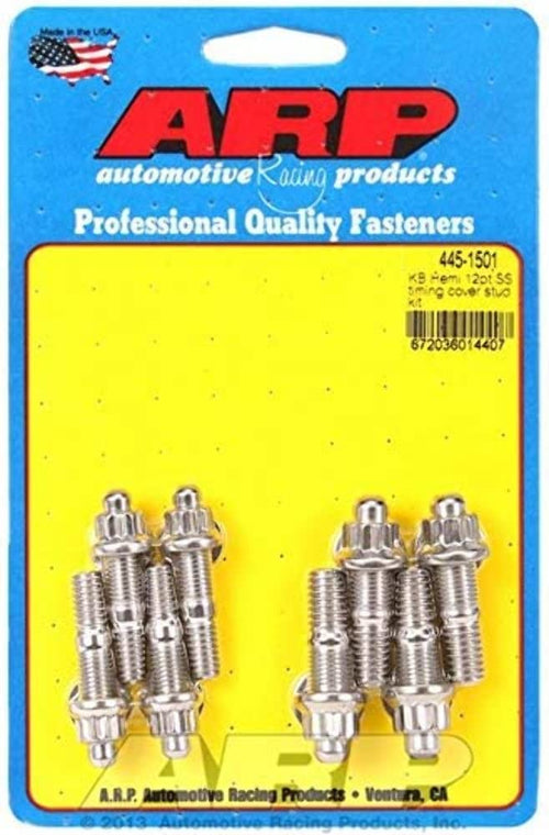 Timing Cover Stud Kit ARP (445-1501), Stainless Steel