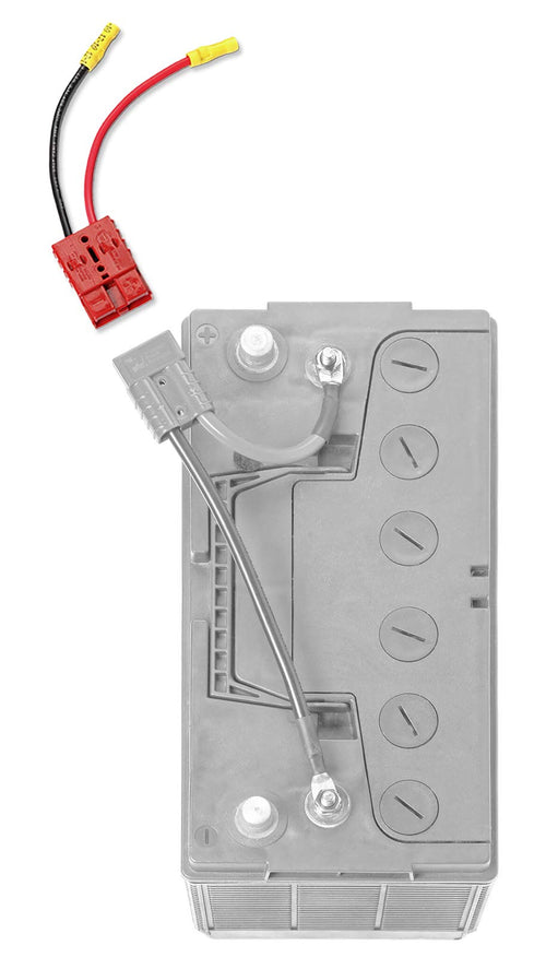 12V Connect-Ease Single 10 AWG Connector Kit RCE12VB10 | Quick Connect Wire Connectors for Trolling Motors, Battery Chargers, Solar Panels & More | Lithium-Compatible | Batteries Not Included