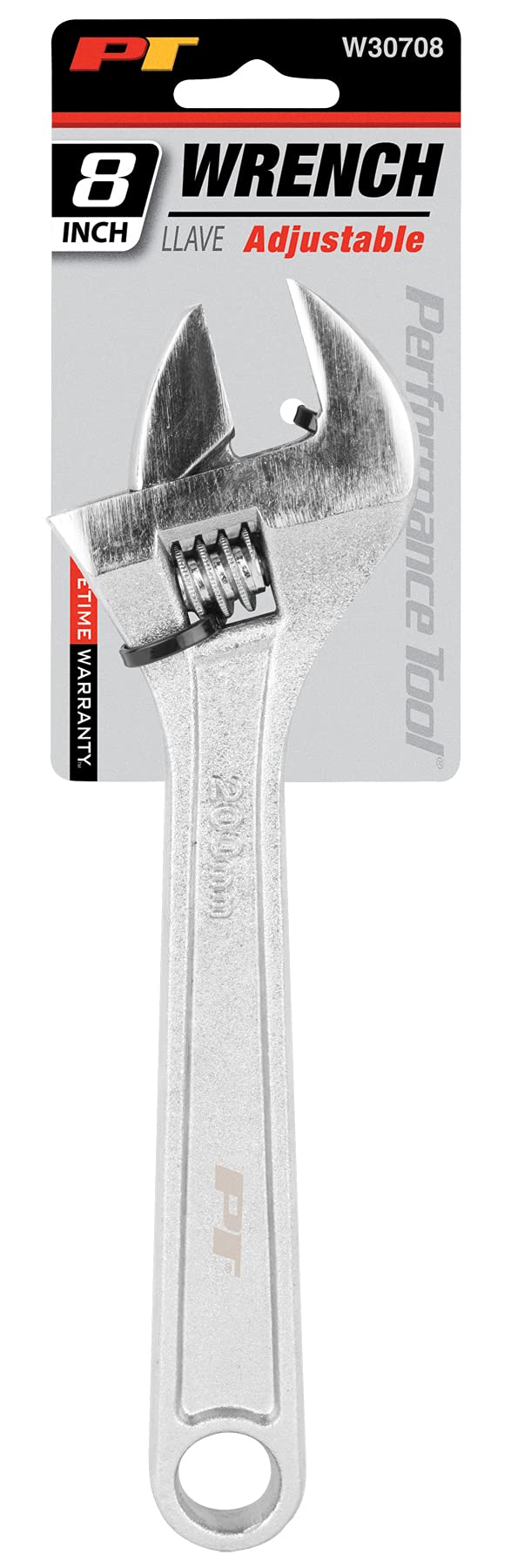 8-Inch Performance Tool Adjustable Wrench