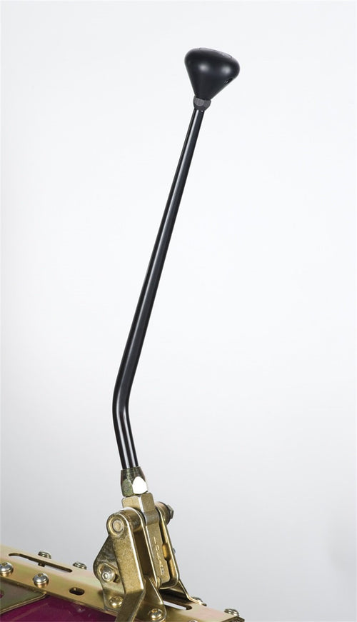 8" Auto Trans Shifter Kit Lokar XATS60C6ETMM with Lever and Mushroom Shift Knob (Tailmount) Black