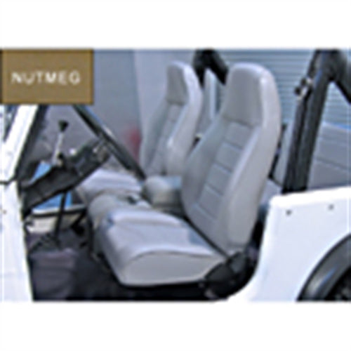 Rugged Ridge | High-Back Seat, Front, Reclinable, Nutmeg | 13402.07 | Fits 1976-2002 Jeep CJ & Wrangler YJ/TJ