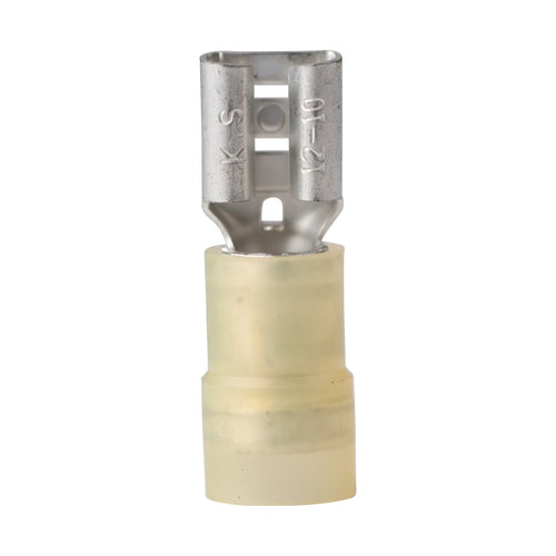 Ancor Marine Grade 230828 Electrical Nylon Insulated Double Crimp Funnel Entry Disconnects with Insulation Grip, Female, 12 to 10-Gauge, 4-Pack
