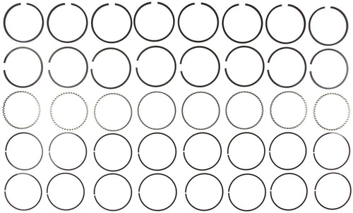 Clevite Ring Set, Plain 50134CP.020 - Dearborn Marine; Ford 361,390 Engs. (61-71)