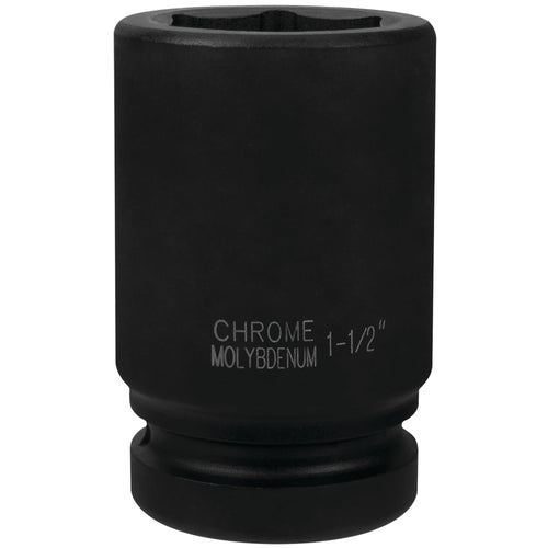 1-Inch Drive Performance Tool M747-30 1-1/2-Inch Deep Wall Impact Socket