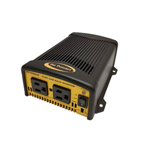 Valterra GoPower, LLC GP-ISW200-12 Inverter Pure Sine Wave 200 Watt 12V