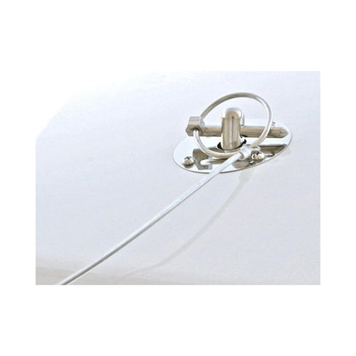 Stainless Steel Scott Drake Hood Pin Kit Compatible with 1964-1973 Ford Mustang, Model C5ZZ-16892-SSK