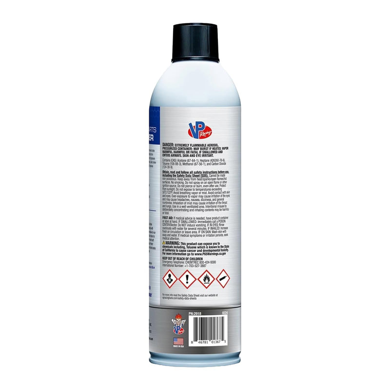 Brake Parts Cleaner VP Racing Fuels 2918 14oz (1 Pack)