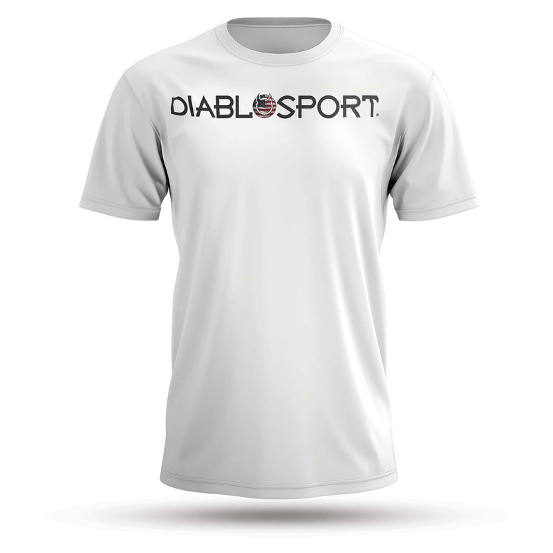 DiabloSport USA Flag Shirt White S