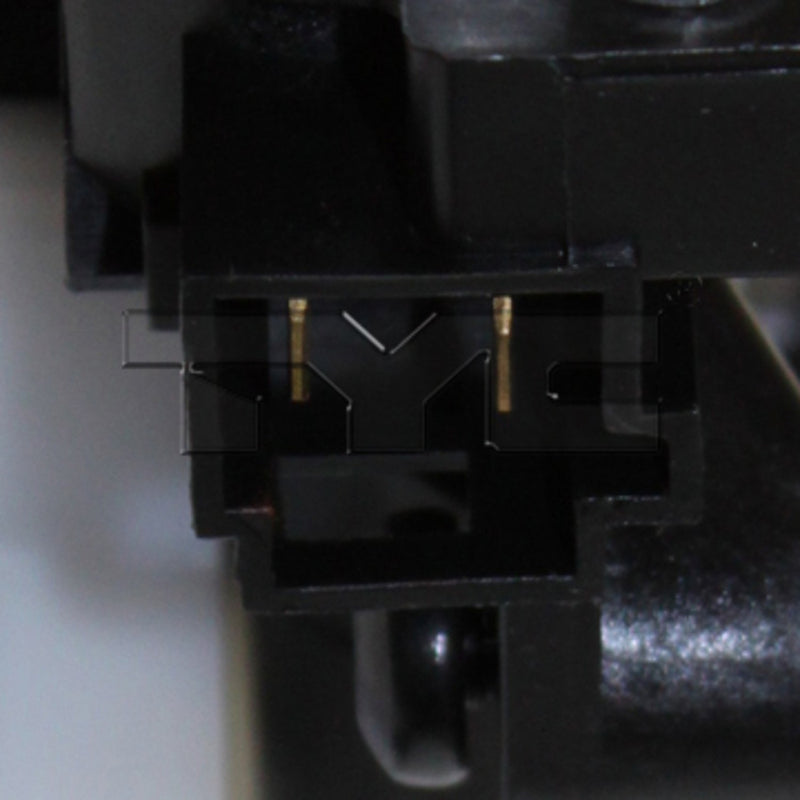 Front Driver Side TYC 660144 Compatible with DODGE/Chrysler Replacement Power Window Regulator Assembly with Motor