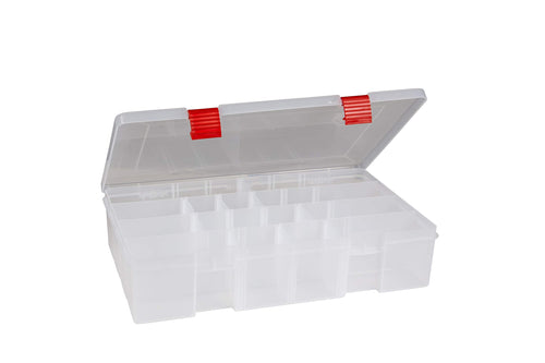 3700 DEEP Plano Rustrictor Stowaway, Premium Tackle Storage with Rust Prevention, Clear