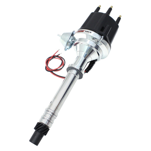 Billet Distributor Pertronix D107710 (GM 90 deg V6 Black Male Cap)