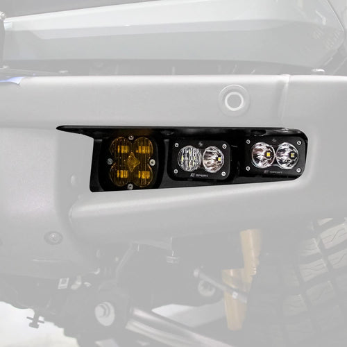 Squadron Baja Designs SAE/S2 Sport Fog Pocket Kit - '21-22 Bronco (Multi-Pattern; Clear; Upfitter Wiring)